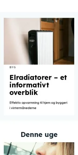 Voorbeeld van de site holstebroer.dk, medium uit Denemarken voor gesponsorde artikelen