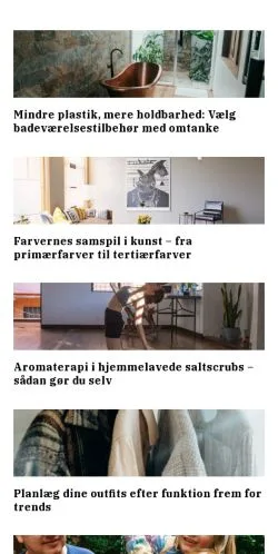 Forhåndsvisning af husven.dk, medie fra Danmark til sponsorerede artikler