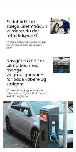 Anteprima del sito jeresbil.dk, media di Danimarca per articoli sponsorizzati