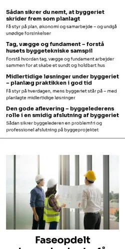 Anteprima del sito klartilhjem.dk, media di Danimarca per articoli sponsorizzati