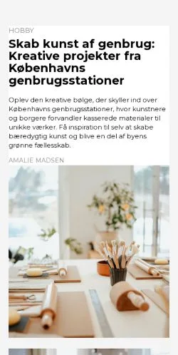 스폰서 기사용 덴마크 매체 koebenhavnonline.dk 사이트 미리보기