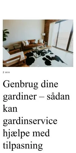 Podgląd witryny kungardiner.dk, medium z kraju Dania do artykułów sponsorowanych