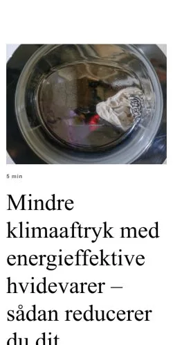 Podgląd witryny lokalehvidevarer.dk, medium z kraju Dania do artykułów sponsorowanych