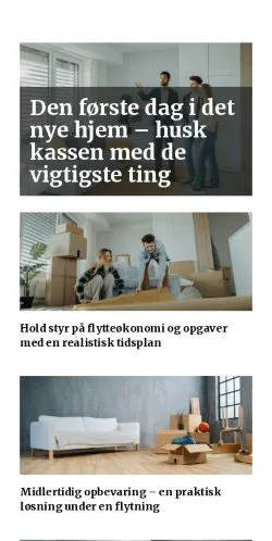 Podgląd witryny mitflyttefirma.dk, medium z kraju Dania do artykułów sponsorowanych