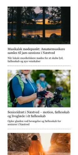 Podgląd witryny naestved365.dk, medium z kraju Dania do artykułów sponsorowanych
