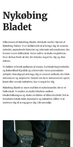 Anteprima del sito nykoebingbladet.dk, media di Danimarca per articoli sponsorizzati