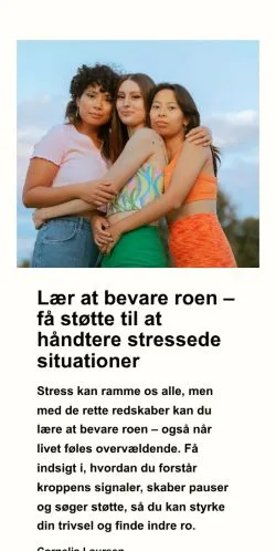 Pré-visualização do site provinsmor.dk, meio de Dinamarca para artigos patrocinados