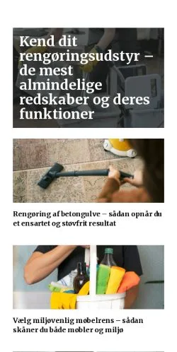 Vista previa del sitio renthus.dk, medio de Dinamarca para artículos patrocinados