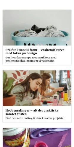 Vista previa del sitio roskildeavisen.dk, medio de Dinamarca para artículos patrocinados