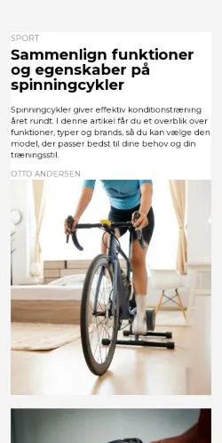Forhåndsvisning af semiddelfart.dk, medie fra Danmark til sponsorerede artikler