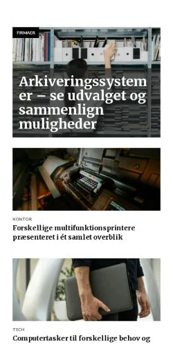 Podgląd witryny servicemax.dk, medium z kraju Dania do artykułów sponsorowanych