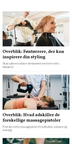 Anteprima del sito silkeborgsiden.dk, media di Danimarca per articoli sponsorizzati