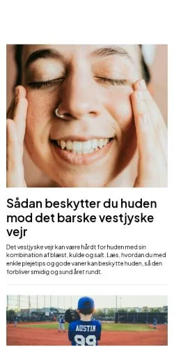 Anteprima del sito skivesnak.dk, media di Danimarca per articoli sponsorizzati
