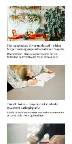Forhåndsvisning av nettstedet slagelseupdate.dk, medium fra Danmark for sponsede artikler