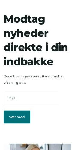 Anteprima del sito smilecentrum.dk, media di Danimarca per articoli sponsorizzati