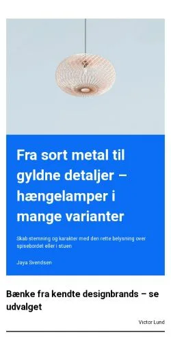 Anteprima del sito storbybolig.dk, media di Danimarca per articoli sponsorizzati