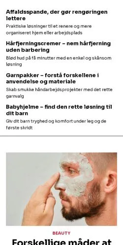 Anteprima del sito taastrupsnak.dk, media di Danimarca per articoli sponsorizzati