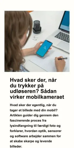 Anteprima del sito telefonbladet.dk, media di Danimarca per articoli sponsorizzati