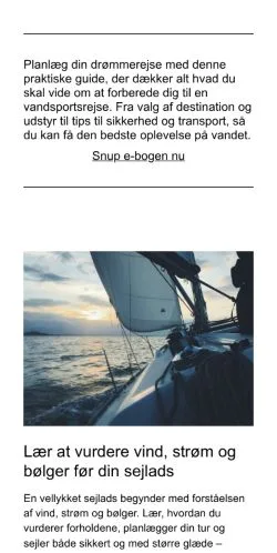 Anteprima del sito vandfrihed.dk, media di Danimarca per articoli sponsorizzati