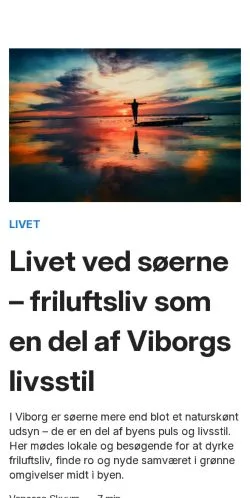 Anteprima del sito viborghistorier.dk, media di Danimarca per articoli sponsorizzati