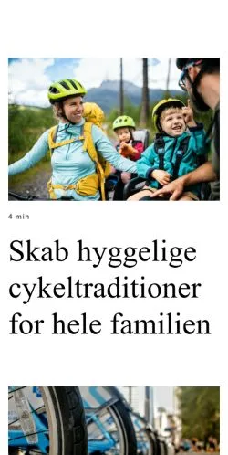 Podgląd witryny vielskercykler.dk, medium z kraju Dania do artykułów sponsorowanych