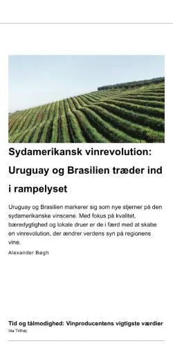 Vorschau der Website vinens.dk, Medium aus Dänemark für gesponserte Artikel