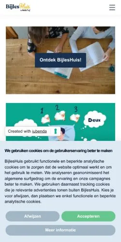 Podgląd witryny BijlesHuis Blog, medium z kraju Holandia do artykułów sponsorowanych