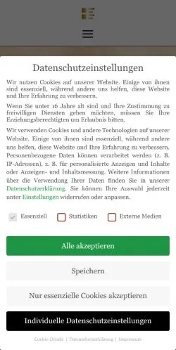 Podgląd witryny Sorgen Und Ängste Überwinden, medium z kraju Niemcy do artykułów sponsorowanych