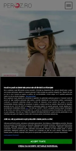 Vorschau der Website Peroz, Medium aus Rumänien für gesponserte Artikel