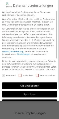 Anteprima del sito Schwangerschaft Familienleben, media di Austria per articoli sponsorizzati