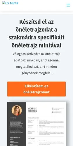 Vorschau der Website CV Minta, Medium aus Vereinigtes Königreich für gesponserte Artikel