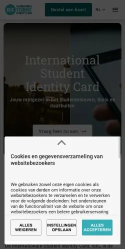 Vorschau der Website ISIC, Medium aus Niederlande für gesponserte Artikel
