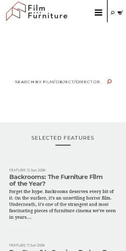 Anteprima del sito Film and Furniture, media di Regno Unito per articoli sponsorizzati
