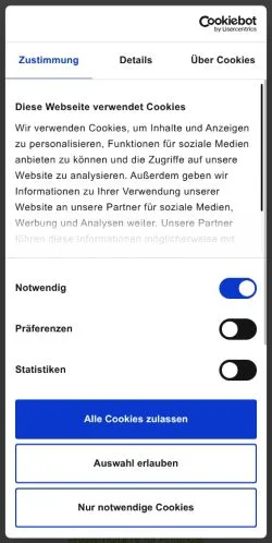 Anteprima del sito WROCK Magazin, media di Germania per articoli sponsorizzati