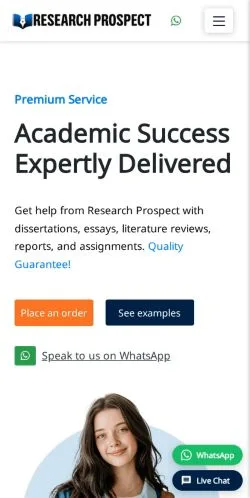 Vorschau der Website ResearchProspect, Medium aus Vereinigtes Königreich für gesponserte Artikel