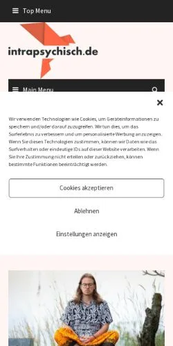 Anteprima del sito intrapsychisch.de -, media di Germania per articoli sponsorizzati