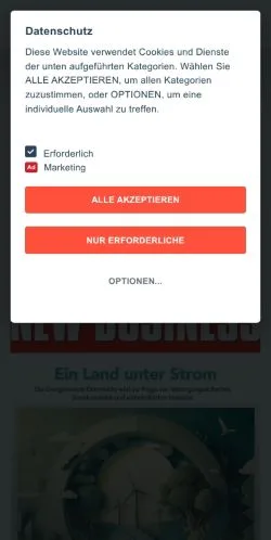 Anteprima del sito NEW BUSINESS, media di Austria per articoli sponsorizzati