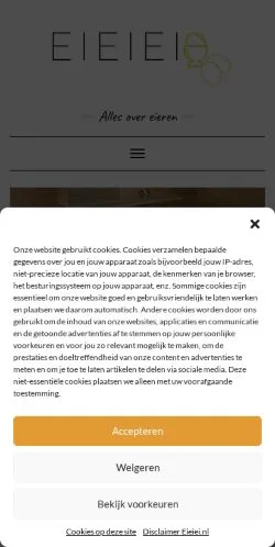 Podgląd witryny Eieiei, medium z kraju Holandia do artykułów sponsorowanych
