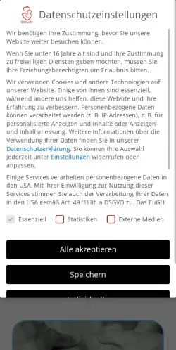 Podgląd witryny Baby, medium z kraju Austria do artykułów sponsorowanych