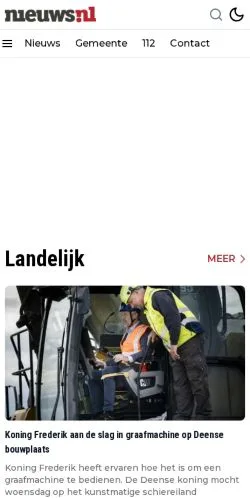 Podgląd witryny Veendam Nieuws, medium z kraju Holandia do artykułów sponsorowanych