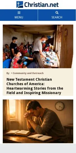 Anteprima del sito Christian Resources, media di Stati Uniti per articoli sponsorizzati