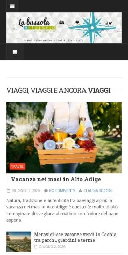 Anteprima del sito La Bussola e il Diario, media di Italia per articoli sponsorizzati