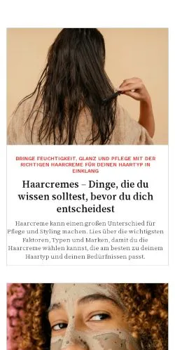 Anteprima del sito cleanekosmetik.de, media di Germania per articoli sponsorizzati