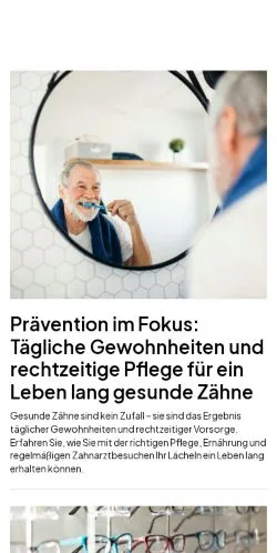Anteprima del sito femininepflege.de, media di Germania per articoli sponsorizzati