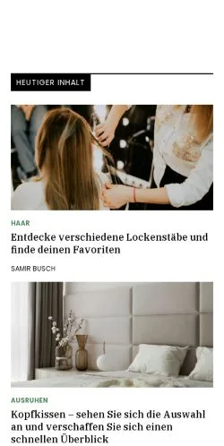 Anteprima del sito gesundheitsmekka.de, media di Germania per articoli sponsorizzati