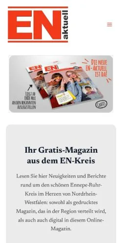 Anteprima del sito EN-Aktuell, media di Germania per articoli sponsorizzati