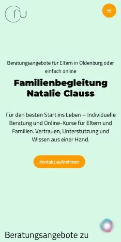Anteprima del sito Natalie Clauss, media di Germania per articoli sponsorizzati