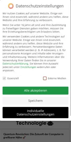 Anteprima del sito Erfolg und Business, media di Germania per articoli sponsorizzati
