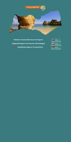 Anteprima del sito Algarve Tourist Guide, media di Paesi Bassi per articoli sponsorizzati