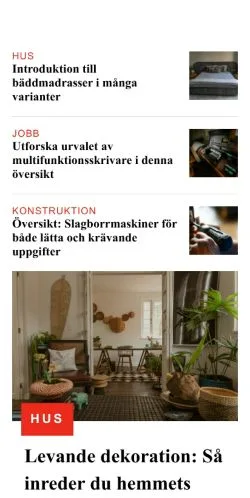 Anteprima del sito faktarummet.se, media di Svezia per articoli sponsorizzati